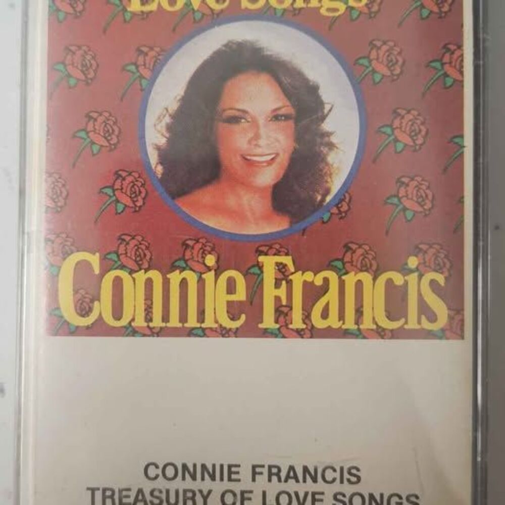 Connie Francis Treasury of Love Songs Cassette Tape